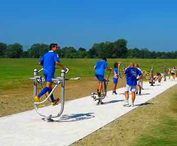 Outdoor fitness Outdoor fitness