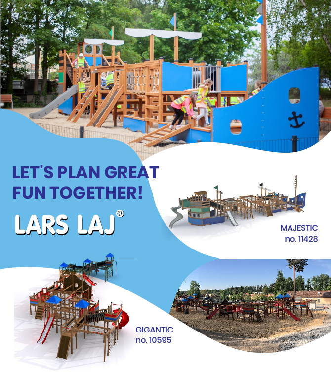 Aires de jeux gigantesques - Lars Laj Majestic