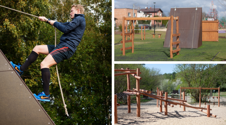 activités de grimpe pour terrains de jeux