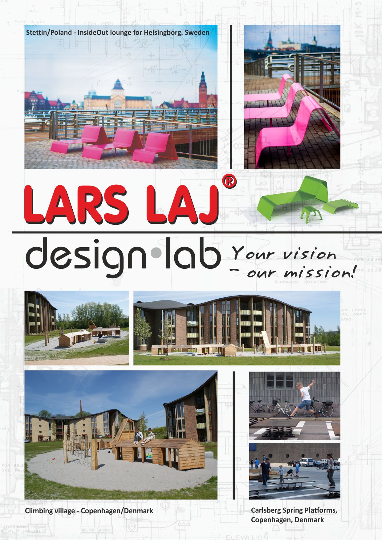 Conceptions spéciales de terrains de jeux par Lars Laj Lars Laj Design Lab