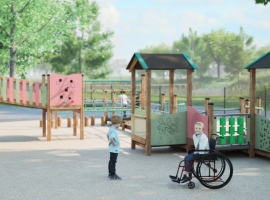 Accessibilité des aires de jeux pour les personnes en situation de handicap : Principales considérations de planification