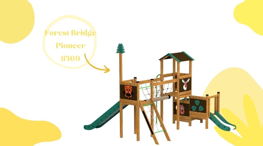 La passerelle Forest Bridge est idéale pour les enfants de tous âges.
