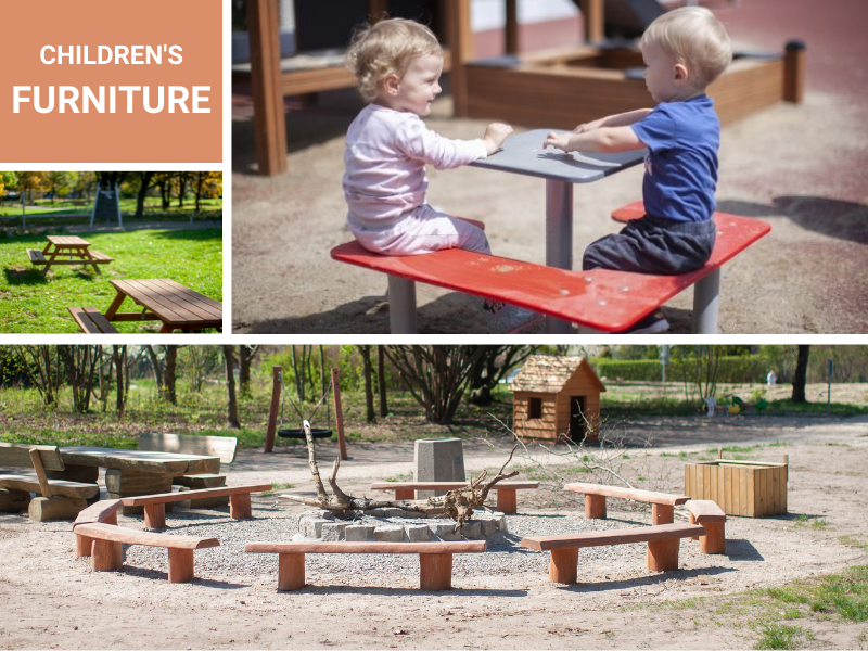 mobilier d'extérieur pour enfants