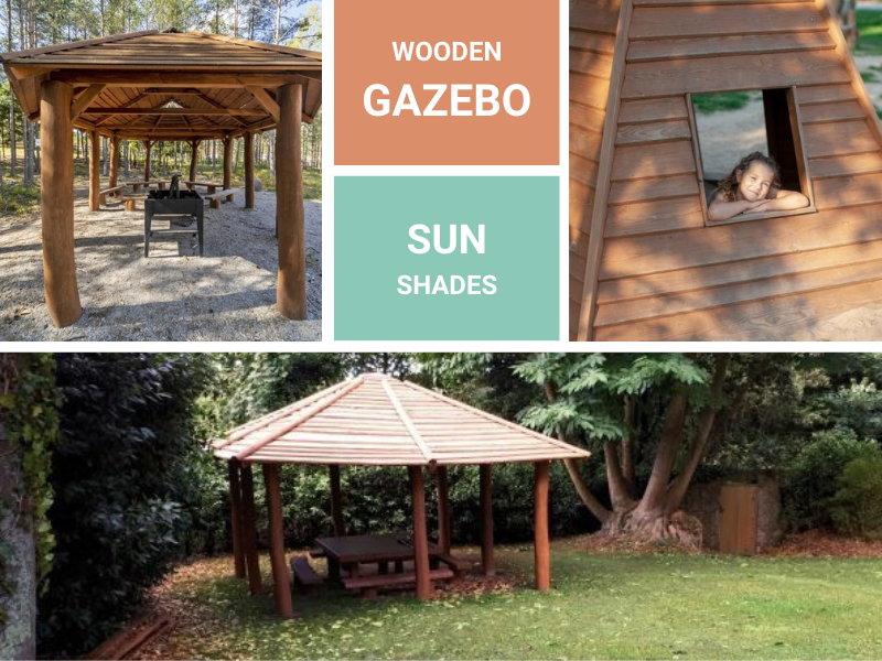 kiosques en bois