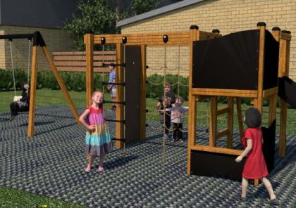 Mini aire de jeux