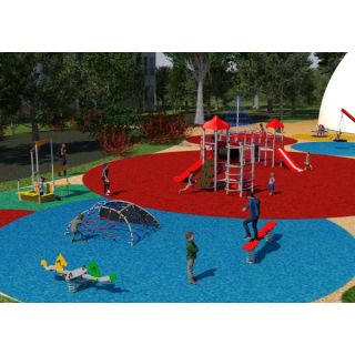Aire de jeux en métal – Enfants dès 1 an et 3 ans_2095