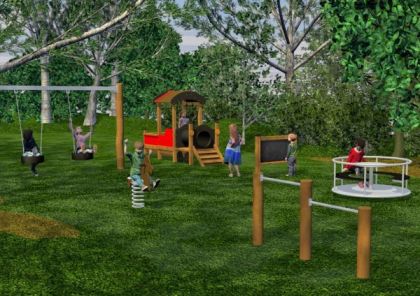 Parcours d’obstacles pour enfants