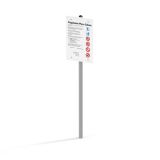 Metal Rules Sign