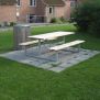 Miniaturka Table & Bench Steel Construction (3)